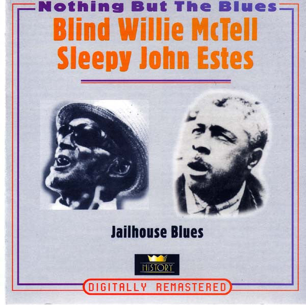 Blind Willie McTell / Sleepy John Estes ~ Jailhouse Blues (Vinyl) - Djungel & Jazz