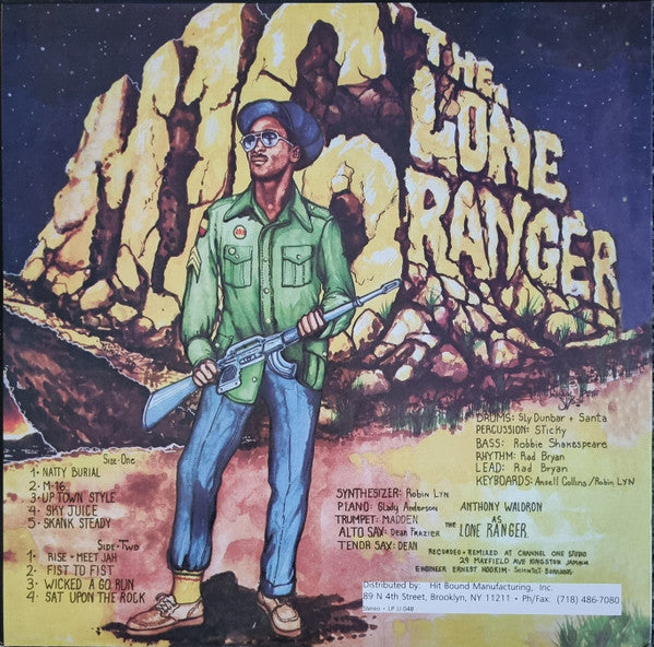 Lone Ranger : M 16 (LP, Album, RP)