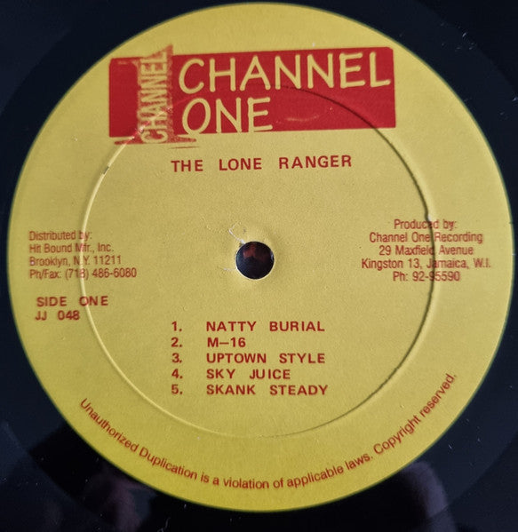 Lone Ranger : M 16 (LP, Album, RP)