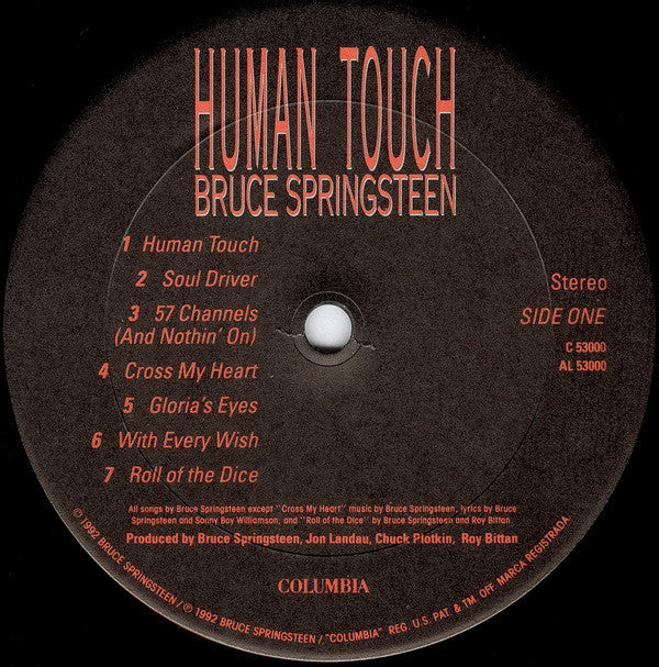 Bruce Springsteen ~ Human Touch (Vinyl) - Djungel & Jazz