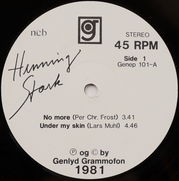 Henning Stærk ~ Henning Stærk (Vinyl) - Djungel & Jazz