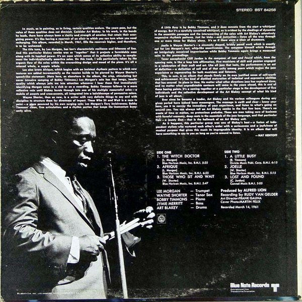 Art Blakey & The Jazz Messengers : The Witch Doctor (LP, Album)