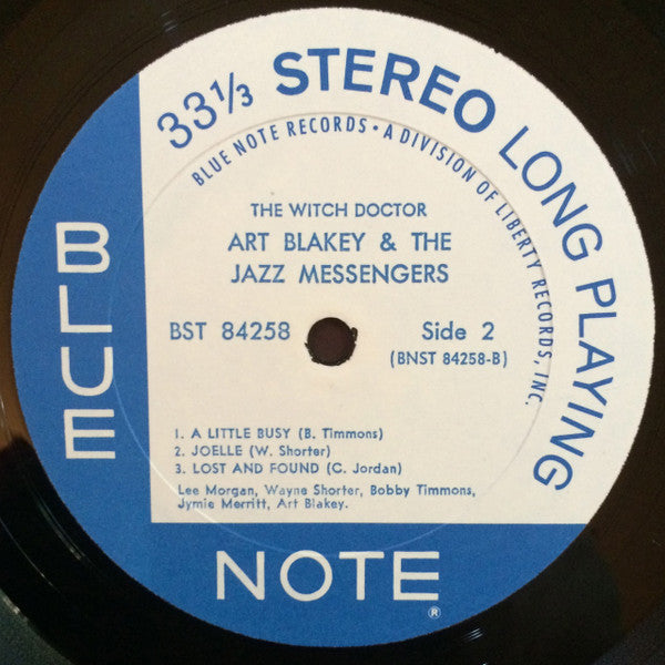 Art Blakey & The Jazz Messengers : The Witch Doctor (LP, Album)