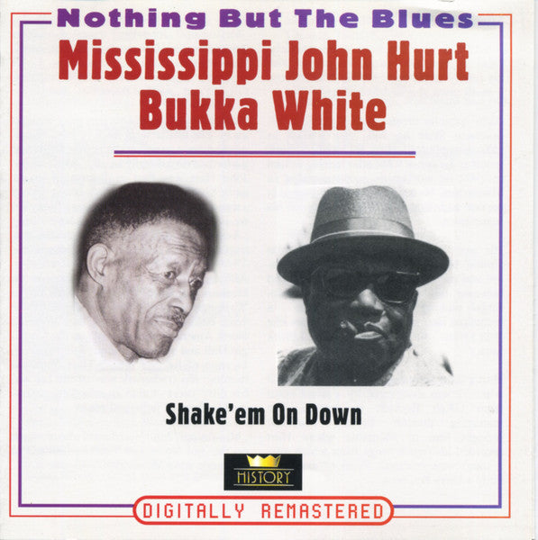 Mississippi John Hurt / Bukka White ~ Shake 'Em On Down (Vinyl) - Djungel & Jazz