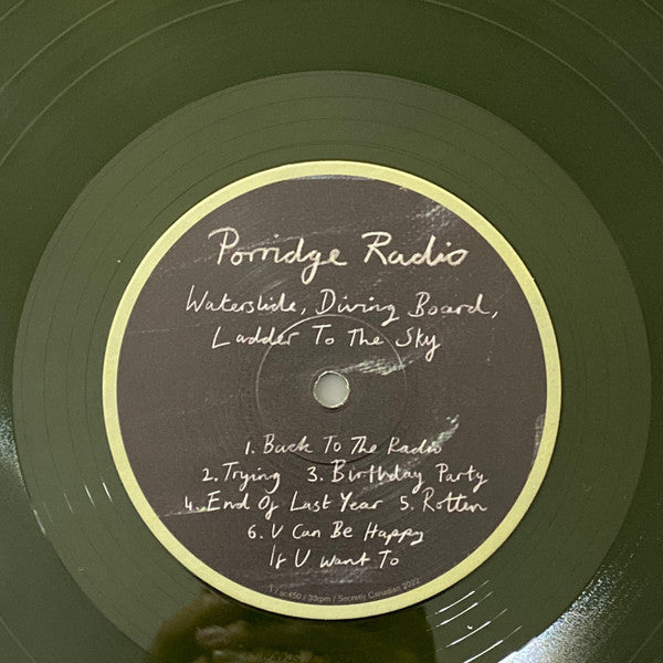 Porridge Radio ~ Waterslide, Diving Board, Ladder To The Sky (Vinyl) - Djungel & Jazz