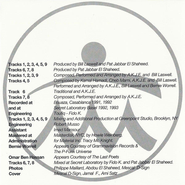 Aisha Kandisha's Jarring Effects ~ Shabeesation (Vinyl) - Djungel & Jazz