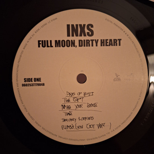 INXS ~ Full Moon, Dirty Hearts (Vinyl) - Djungel & Jazz