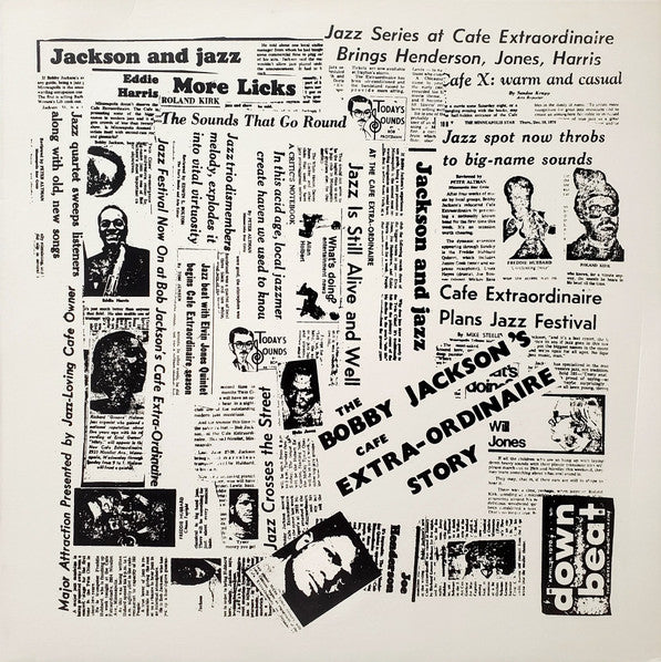 Bobby Jackson (12) : The Café Extra-Ordinaire Story (LP, Album, Ltd, Num, RE)