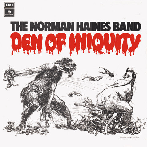 The Norman Haines Band : Den Of Iniquity (LP, Album)
