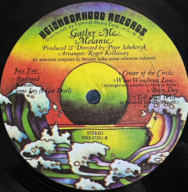 Melanie (2) : Gather Me (LP, Album, Gat)