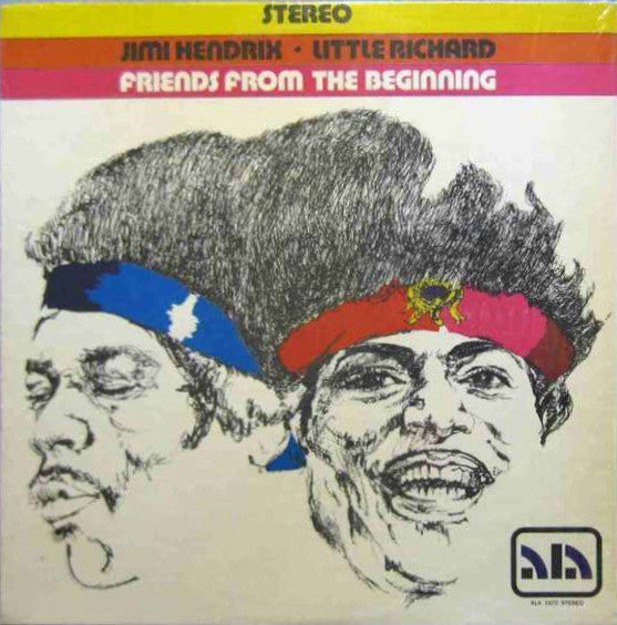 Little Richard / Jimi Hendrix ~ Friends - From The Beginning (Vinyl) - Djungel & Jazz