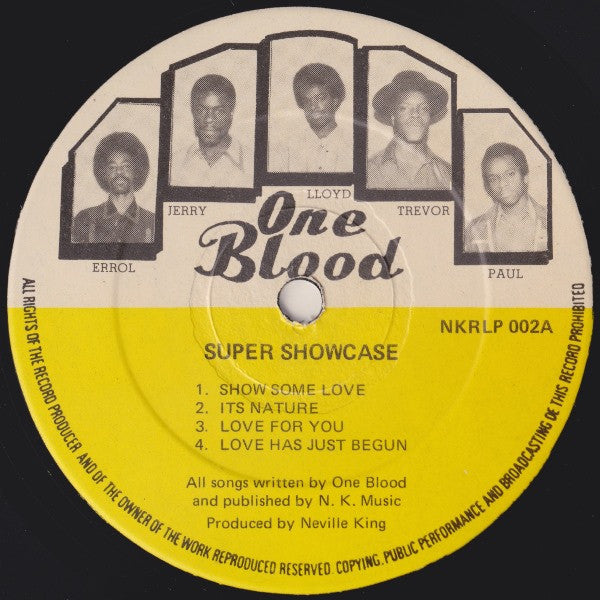 One Blood : Super Showcase (LP, Album)