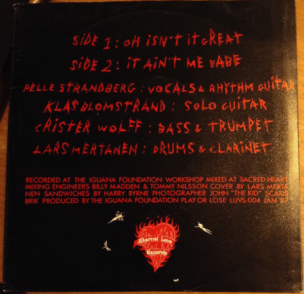 The Iguana Foundation ~ Oh Isn't It Great (Vinyl) - Djungel & Jazz