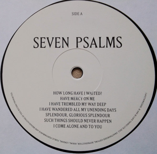 Nick Cave ~ Seven Psalms (Vinyl) - Djungel & Jazz