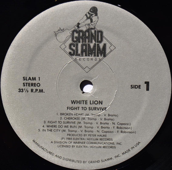 White Lion ~ Fight To Survive (Vinyl) - Djungel & Jazz