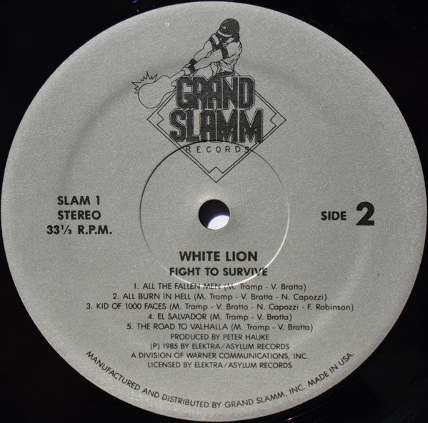 White Lion ~ Fight To Survive (Vinyl) - Djungel & Jazz