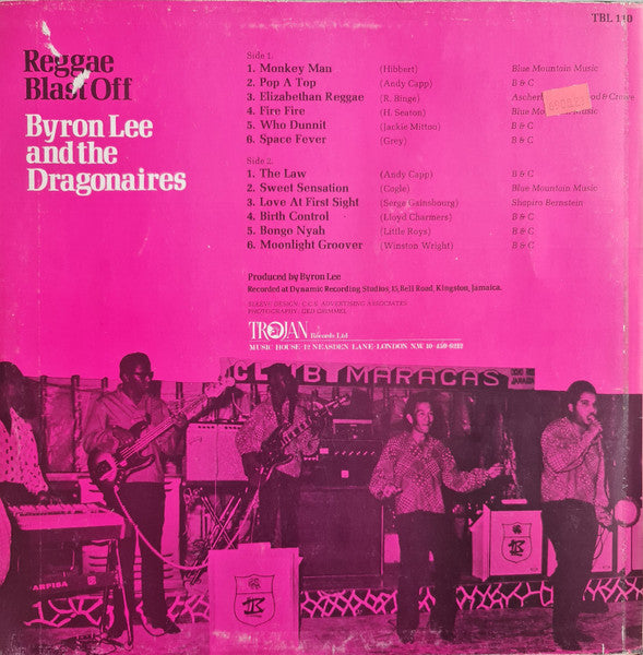 Byron Lee And The Dragonaires : Reggae Blast Off (LP, RE)