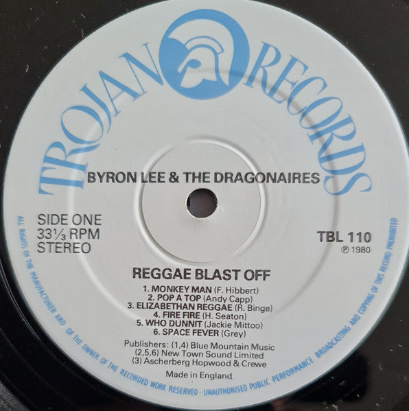 Byron Lee And The Dragonaires : Reggae Blast Off (LP, RE)