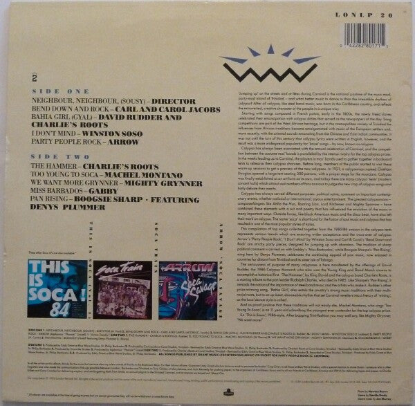 Various ~ This Is Soca 2 (Vinyl) - Djungel & Jazz
