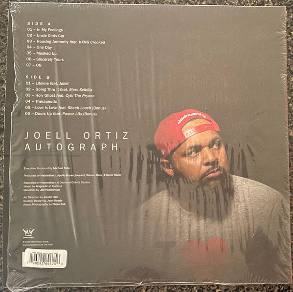 Joell Ortiz : Autograph (LP, Album, Red)