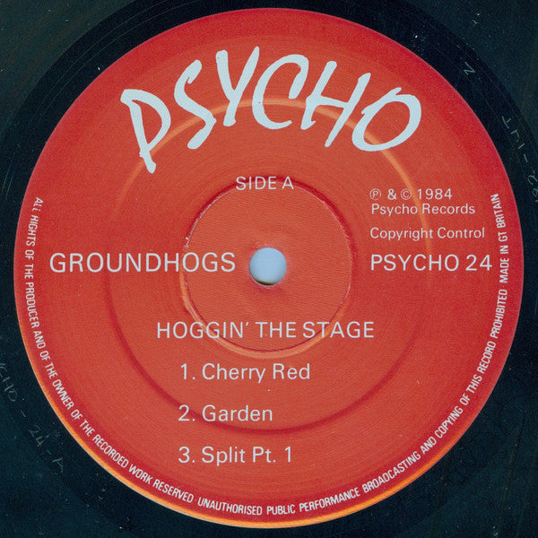 Groundhogs ~ Hoggin The Stage (Vinyl) - Djungel & Jazz