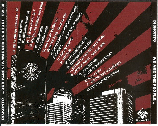 Diskonto ~ We Are The People Our Parents Warned Us About (Vinyl) - Djungel & Jazz