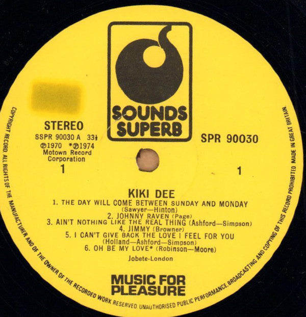 Kiki Dee ~ Kiki Dee (Vinyl) - Djungel & Jazz