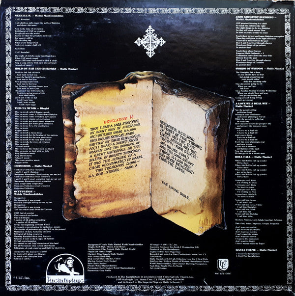 The Rastafarians : Orthodox (LP, Album)