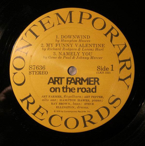 Art Farmer ~ On The Road (Vinyl) - Djungel & Jazz