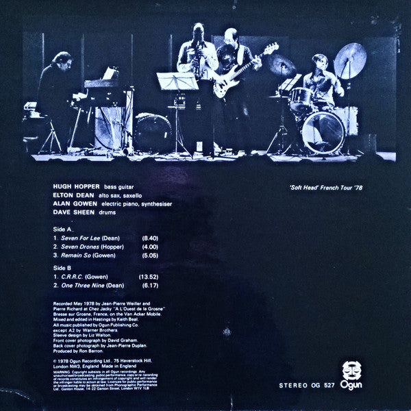 Hugh Hopper / Elton Dean / Alan Gowen / Dave Sheen ~ Rogue Element (Vinyl) - Djungel & Jazz