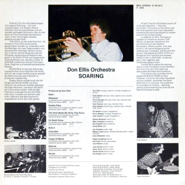 Don Ellis : Soaring (LP, Album)