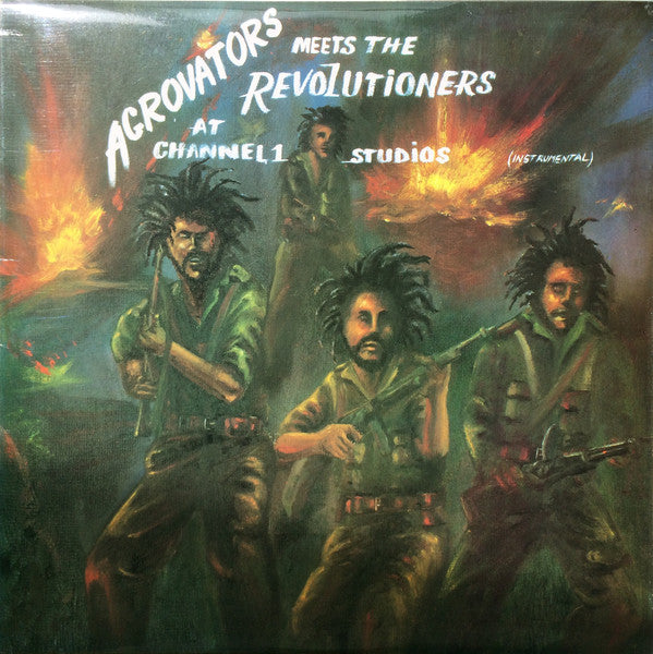 The Aggrovators Meets The Revolutionaries : At Channel One Studios (Instrumental) (LP, Album, Bro)