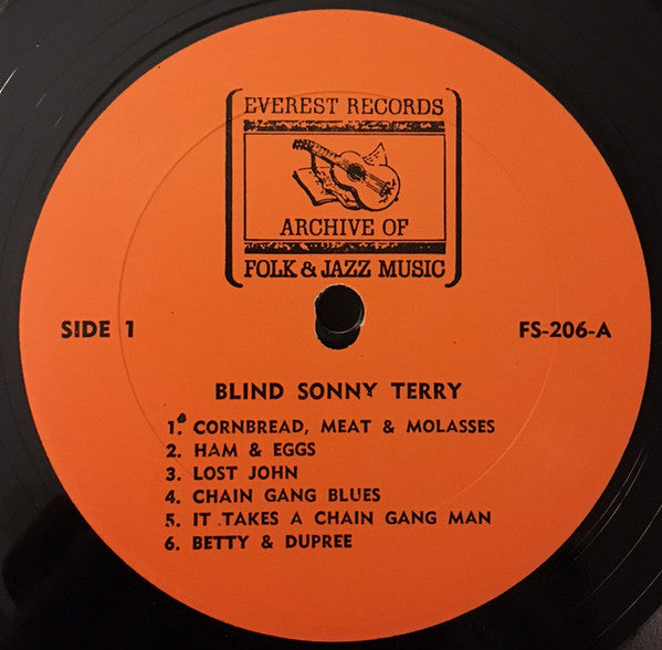 Sonny Terry ~ Blind Sonny Terry (Vinyl) - Djungel & Jazz