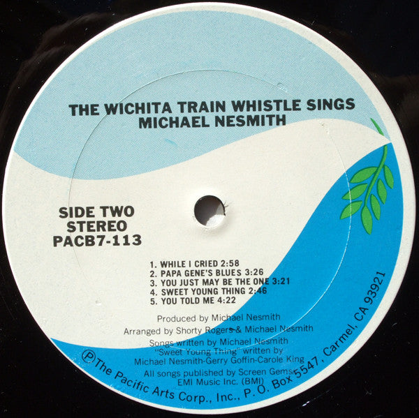 Michael Nesmith ~ The Wichita Train Whistle Sings (Vinyl) - Djungel & Jazz
