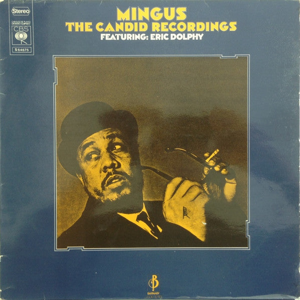 Charles Mingus Featuring Eric Dolphy ~ Mingus - The Candid Recordings (Featuring Eric Dolphy) (Vinyl) - Djungel & Jazz