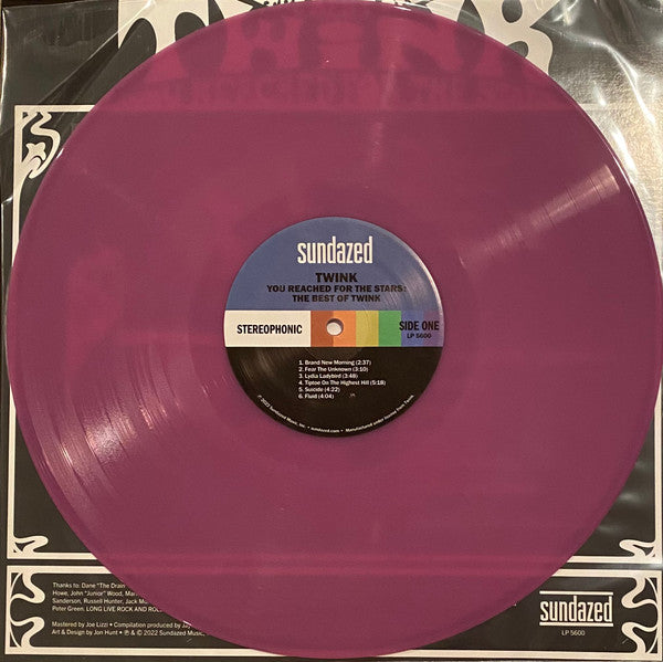 Twink ~ The Best Of Twink: You Reached For The Stars (Vinyl) - Djungel & Jazz