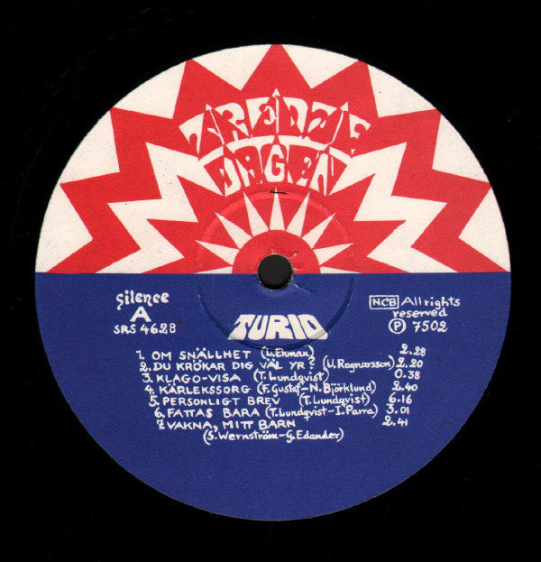 Turid ~ Tredje Dagen (Vinyl) - Djungel & Jazz