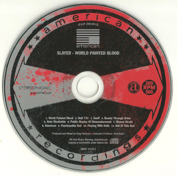 Slayer ~ World Painted Blood (Vinyl) - Djungel & Jazz