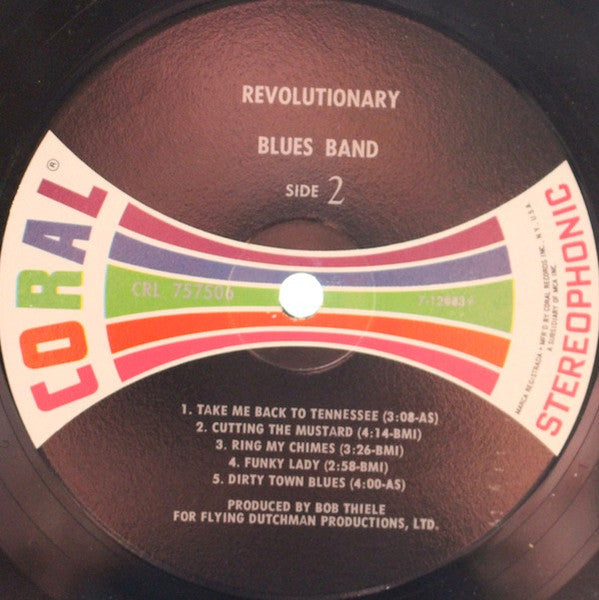 Revolutionary Blues Band ~ Revolutionary Blues Band (Vinyl) - Djungel & Jazz