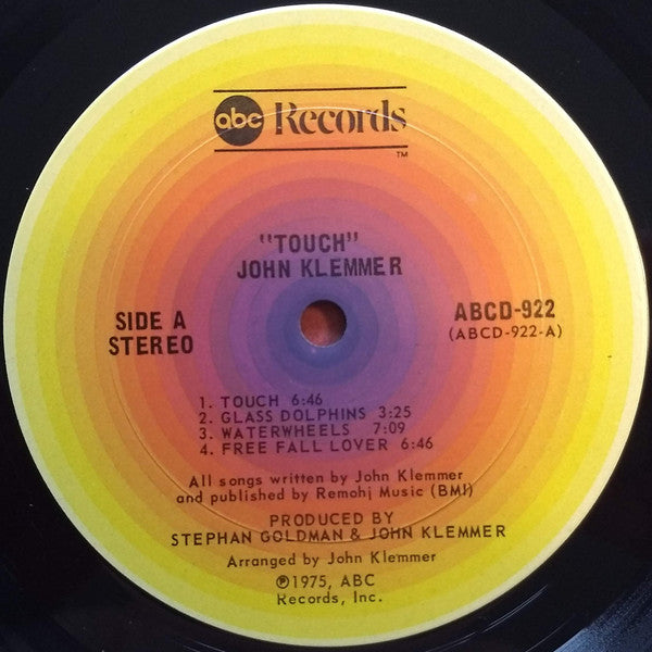 John Klemmer ~ Touch (Vinyl) - Djungel & Jazz