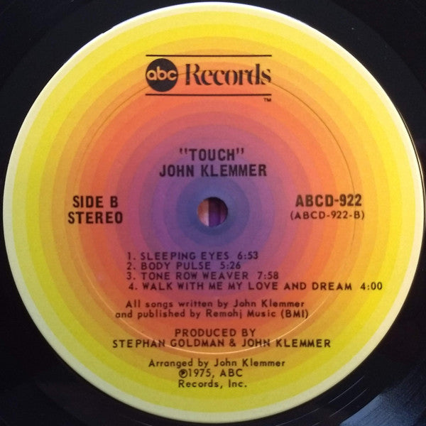 John Klemmer ~ Touch (Vinyl) - Djungel & Jazz