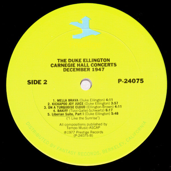 Duke Ellington And His Orchestra ~ December, 1947 (Vinyl) - Djungel & Jazz