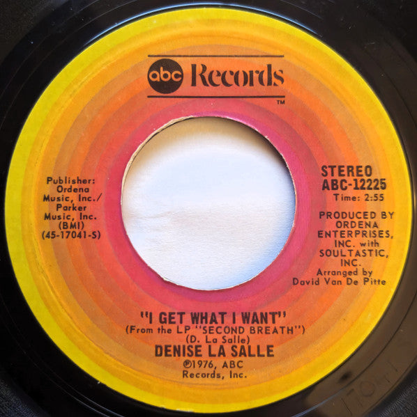Denise LaSalle ~ Hellfire Loving / I Get What I Want (Vinyl) - Djungel & Jazz