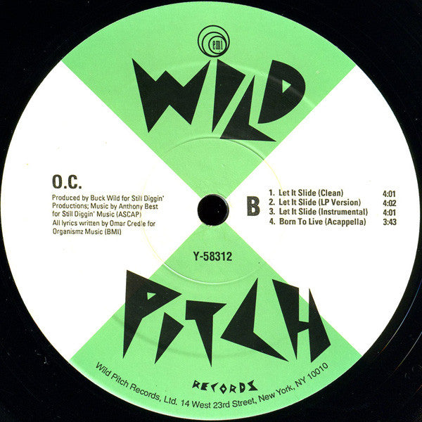 O.C. ~ Born 2 Live / Let It Slide (Vinyl) - Djungel & Jazz