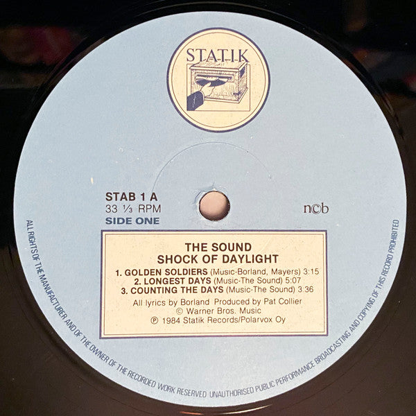 The Sound ~ Shock Of Daylight (Vinyl) - Djungel & Jazz