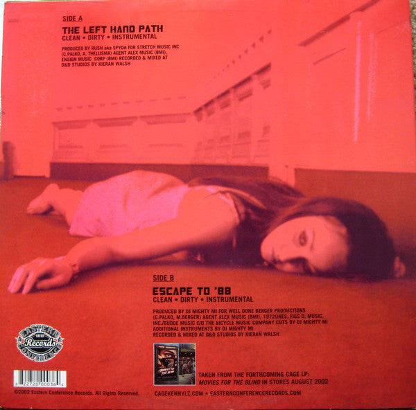 Cage : The Left Hand Path / Escape To '88 (12")