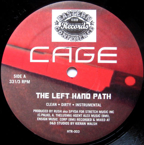 Cage : The Left Hand Path / Escape To '88 (12")