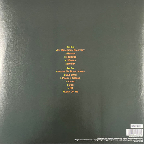 Moby ~ Ambient (Vinyl) - Djungel & Jazz