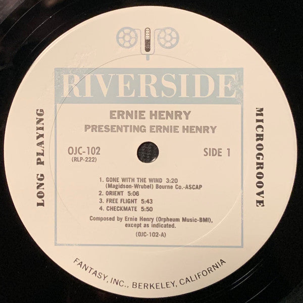 Ernie Henry ~ Presenting Ernie Henry (Vinyl) - Djungel & Jazz
