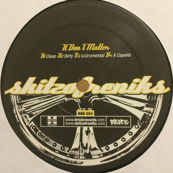 Skitzofreniks ~ Naturally (Walking Contradiction) / On My Own Shit (Revisited) / It Don't Matter (Vinyl) - Djungel & Jazz
